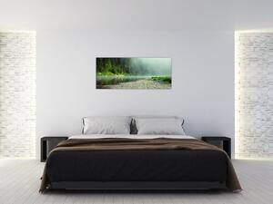 Kép - Folyó az erdőben (120x50 cm)