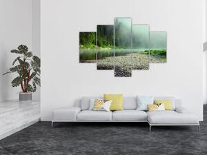 Kép - Folyó az erdőben (150x105 cm)