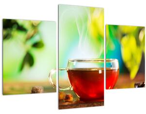 Kép - Csendélet teával (90x60 cm)
