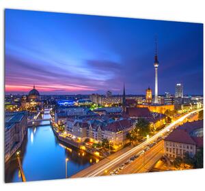 Kép - Kék ég Berlin felett (70x50 cm)