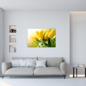 Kép - Sárga tulipán (90x60 cm)