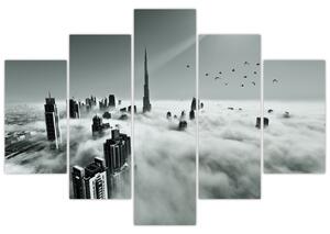 Kép - Felhőkarcolók Dubaiban (150x105 cm)