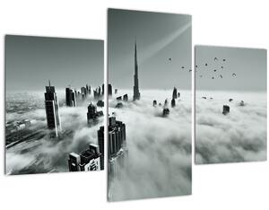 Kép - Felhőkarcolók Dubaiban (90x60 cm)