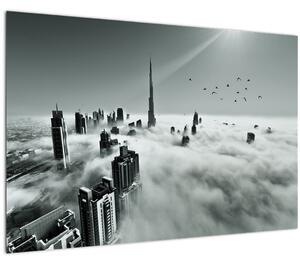 Kép - Felhőkarcolók Dubaiban (90x60 cm)