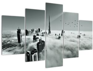 Kép - Felhőkarcolók Dubaiban (150x105 cm)