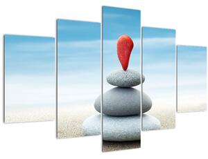 Kép - Egyensúly kövekkel (150x105 cm)
