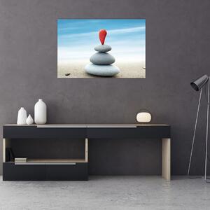 Kép - Egyensúly kövekkel (90x60 cm)