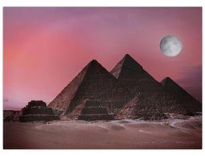Kép - Piramisok giza, Egyiptom (70x50 cm)