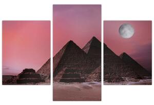 Kép - Piramisok giza, Egyiptom (90x60 cm)