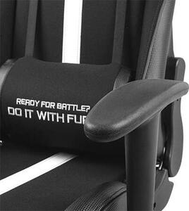 Fury Avenger XL Gamer szék - fekete-fehér