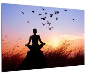 Kép - Meditáció (90x60 cm)