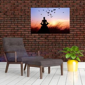 Kép - Meditáció (90x60 cm)