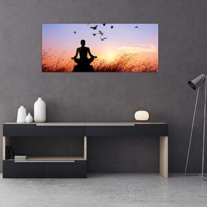 Kép - Meditáció (120x50 cm)