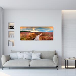 Kép - Őszi út (120x50 cm)