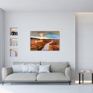 Kép - Őszi út (90x60 cm)