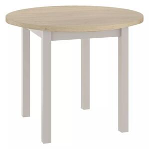 Adam fi80 Kerek Étkezőasztal Laminált Tölgy/Kasmír
