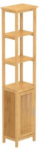 EISL 3 rekeszes bambusz magasszekrény 40 x 30 x 190 cm (438820)