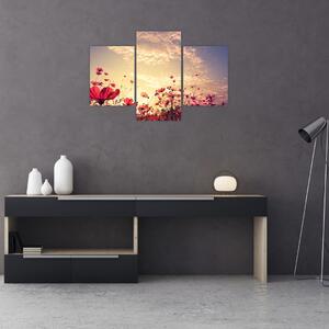 Kép - Rét virágokkal (90x60 cm)