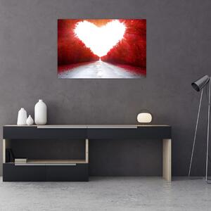 Kép - Út a szerelemhez (90x60 cm)