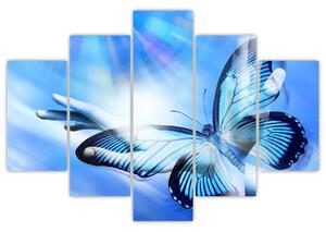 Kép - Pillangó, a remény szimbóluma (150x105 cm)