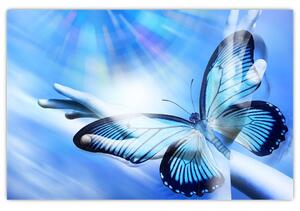Kép - Pillangó, a remény szimbóluma (90x60 cm)