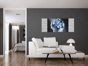 Kép - Pillangó a falon (120x50 cm)