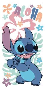 Pamut gyerek fürdőlepedő 70x140 cm Lilo and Stitch "Hawaiian Harmony" – Jerry Fabrics