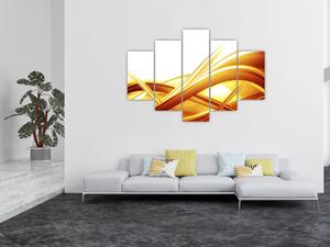 Kép - Sárga absztrakció (150x105 cm)