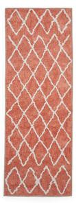 Narancssárga mosható futószőnyeg 76x230 cm Coral Orange – Think Rugs