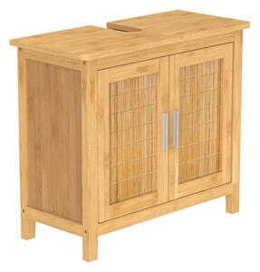 EISL bambusz fürdőszobai alsószekrény 67 x 28 x 60 cm (438819)