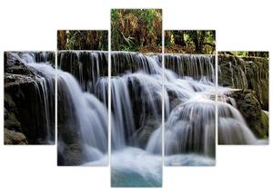 Kép - Vízesések kaszkádjai (150x105 cm)