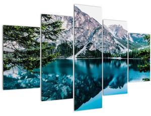 Egy kép az Alpokban (150x105 cm)