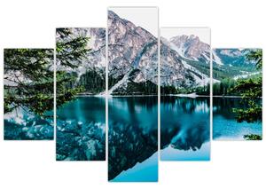 Egy kép az Alpokban (150x105 cm)