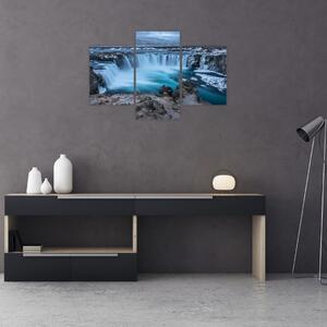 Kép - Kilátás a vízesésre (90x60 cm)