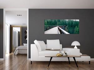 Kép - Híd a fák csúcsán (120x50 cm)