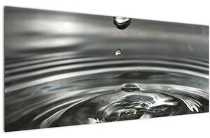 Egy vízcsepp képe (120x50 cm)