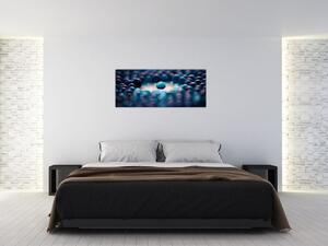 Festés - Kék golyók (120x50 cm)