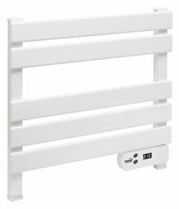 HOME FKTW150W fali elektromos törölközőszárító, 150 W, LED kijelző, IPX4, alumínium, fehér színű