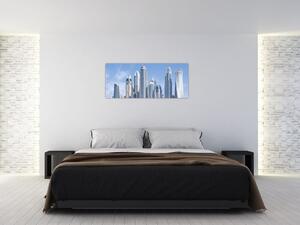 Kép - Felhőkarcolók (120x50 cm)