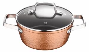 Bergner Origen Lábas fedővel, 24 cm (BG-34524-BK-KF)