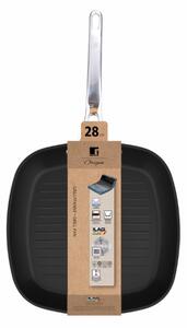 Bergner BG-34525-BK-KF Grillserpenyő, 28 cm