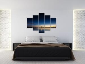 Egy világítótorony képe a távolban (150x105 cm)
