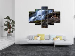 Egy vízesés képe (150x105 cm)