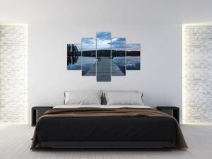 Kép - Móló a tón (150x105 cm)