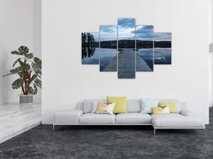 Kép - Móló a tón (150x105 cm)