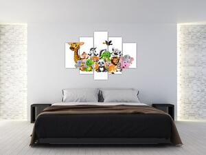 Az állatok képe (150x105 cm)