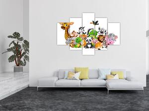 Az állatok képe (150x105 cm)