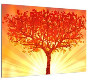 Kép - Fa a nap ragyogásában (70x50 cm)