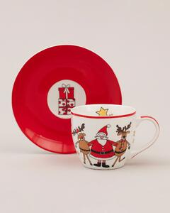 Spirit of Christmas porcelán csésze aljjal 200ml