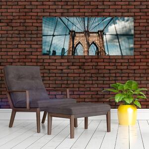 Kép - Brooklyn Bridge (120x50 cm)